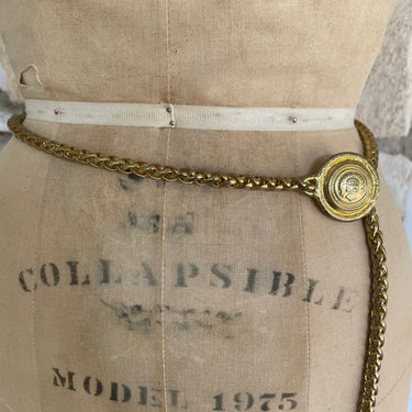 1980s Gold Chain Belt Bloomers and Frocks